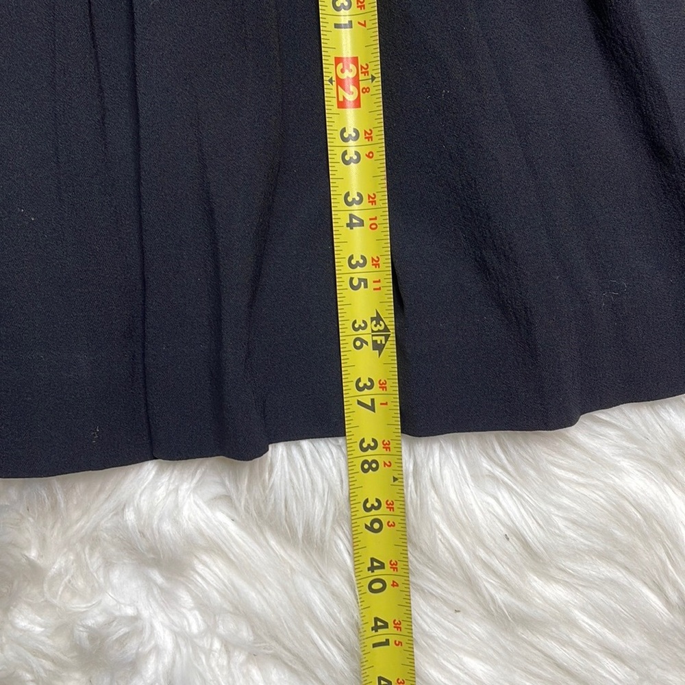 Vintage Neiman Marcus Black Pleated Dress - Picture 12 of 14